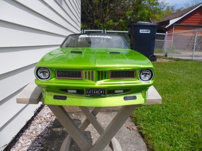 CUSTOM PAINTED RC BODY PROLINE 1972 PLYMOUTH BARRACUDA FOR THE NO PREP DRAGS