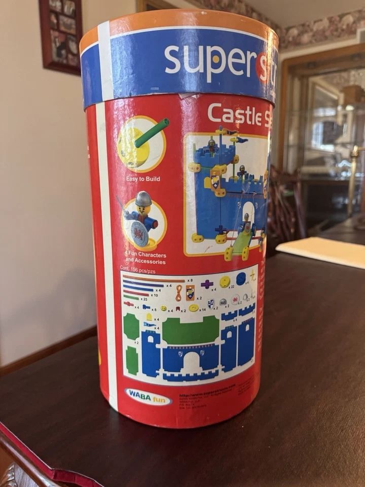 Juego Castillo Superstructs #0402 JUEGO INCOMPLETO Foto 2 de 4