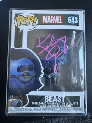 X-Men Beast signiert Funko Pop signiert von Kelsey Grammer BECKETT COA