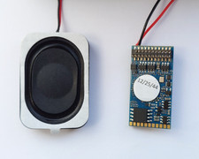 ESU LokSound V5, 21 Pin DCC Sound Decoder & Pro Speaker - Custom Diesel Sound