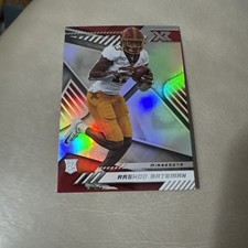 2021 Panini Chronicles Draft Picks Rashod Bateman 190   Minnesota XR Base