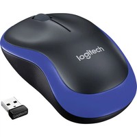 Logitech M185 Maus Funk Optisch Blau 3 Tasten 1000 Dpi