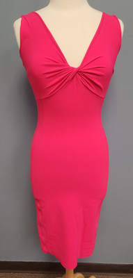 La Petite Robe Chiara Boni Italy Pink Dress Womens 100% Nylon UNKNOWN SIZE READ