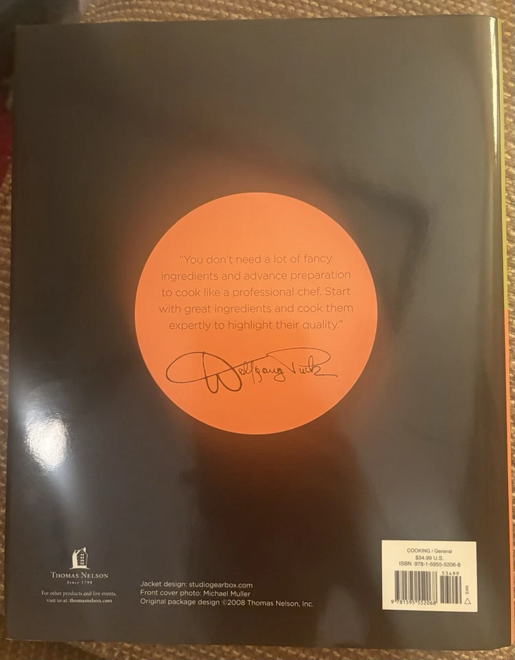 Wolfgang Puck "Make It Easy" Cook Book (Great Condition) Foto 2 de 4