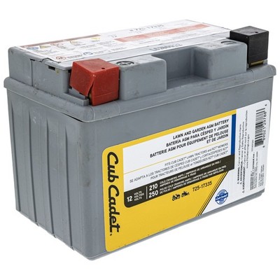 CUB CADET 725P17335 Battery 210cca 11AHR Ultima ZT1 ZT2 ZTS1 ZTS2