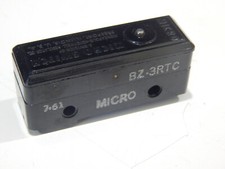 MICROSWITCH BZ-3RTC SPDT ON- ON PIN PLUNGER SNAP ACTION SWITCH 15A - FAST SHIP