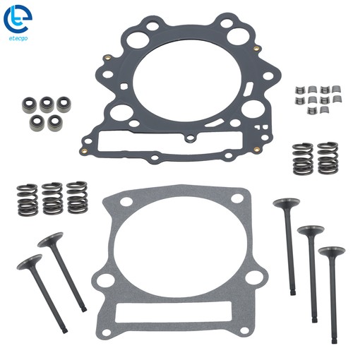 Fit For 2001-2005 Yamaha Raptor 660R YFM 660 R Cylinder Head Rebuild Kit Valve - Foto 6 di 12