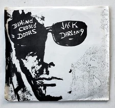 Jack Darling 45 Behind Closed Doors - Ultra Rare 1980 Private Glam Punk - HEAR
