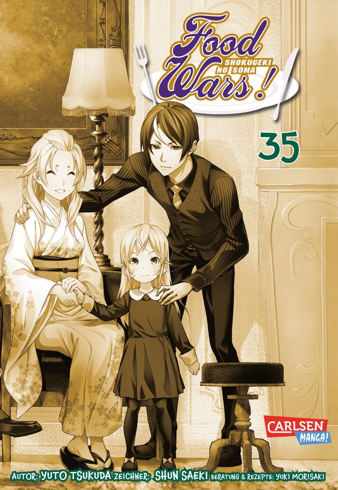 Thumbnail - Yuki Morisaki / Food Wars - Shokugeki No Soma 35 / 9783551779793
