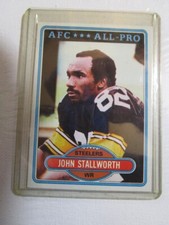 John Stallworth #130 Topps 1980 Football Card (Pittsburgh Steelers)