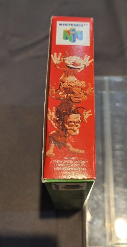 ClayFighter Sculptor's Cut Nintendo 64 N64 Complete In Box CIB Great