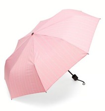 VICTORIA SECRET COMPACT TRAVEL UMBRELLA PINK  WHITE
