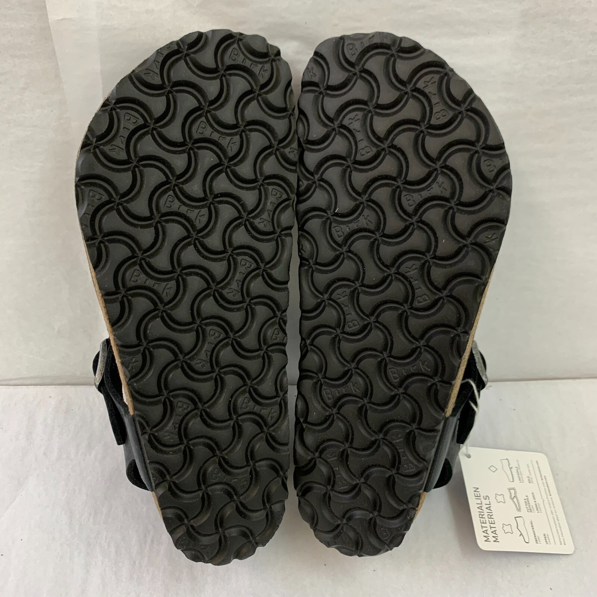 Birkenstock New w/ Box Kairo BS Black Oiled Leather Regular