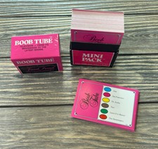 Vintage Trivial Pursuit Pocket Player Set Boob Tube Replacement Pink Mini Pack
