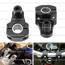 7/8" to 1 1/8" 22mm/28mm Motorcycle HandleBar Mount Clamps Riser For Honda