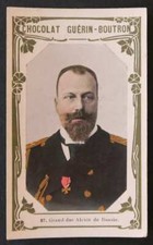 Chromo GUERIN BOUTRON Celebrities # 87 GRAND DUKE ALEXIS OF RUSSIA 1904 1874
