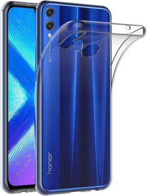 For HUAWEI HONOR 8X SHOCKPROOF TPU CLEAR CASE SOFT SILICONE GEL BACK SLIM COVER