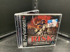 Risk (PlayStation 1, 1998) Manual Included Tested Working