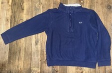 Vineyard Vines Boys Navy Half Zip Pullover Size 6