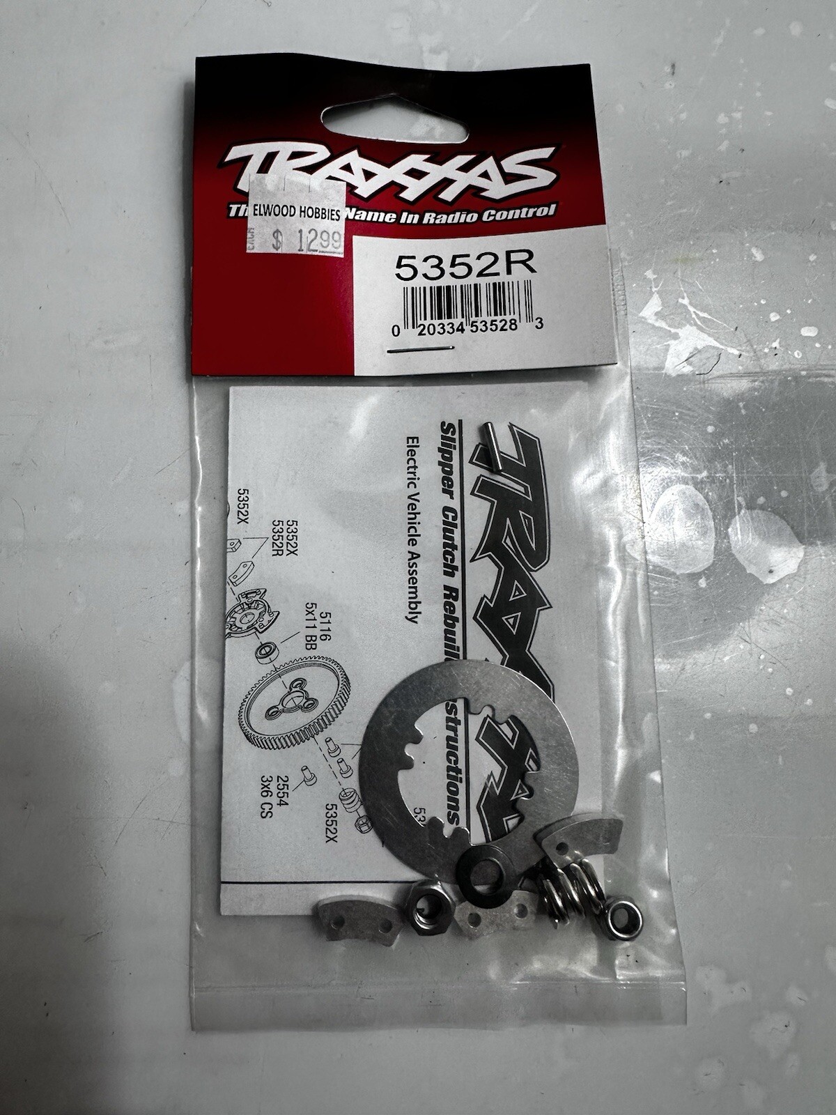 Traxxas Part 5352R - Rebuild kit heavy duty slipper clutch Revo New