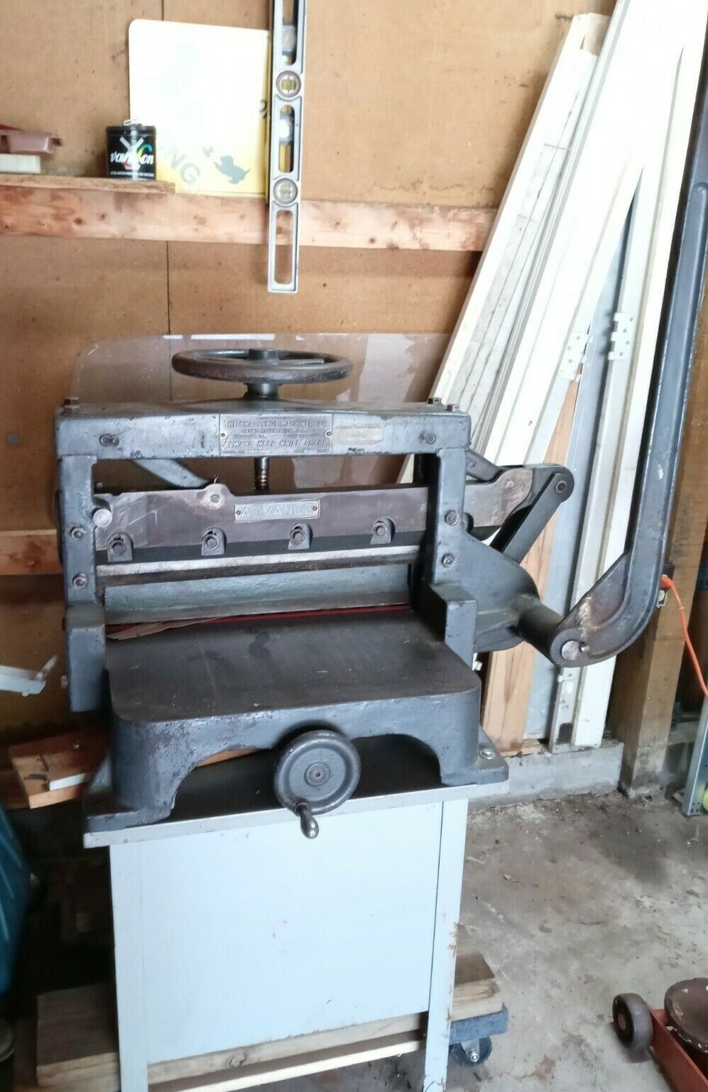 ANTIQUE VINTAGE Challenge Machinery Co. Grelly USA