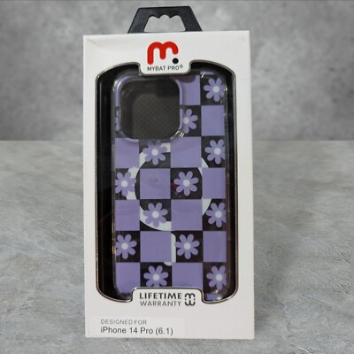 Mybat Pro Mood Series MagSafe Case For Apple iPhone 14 Pro - Clear Flowers G2
