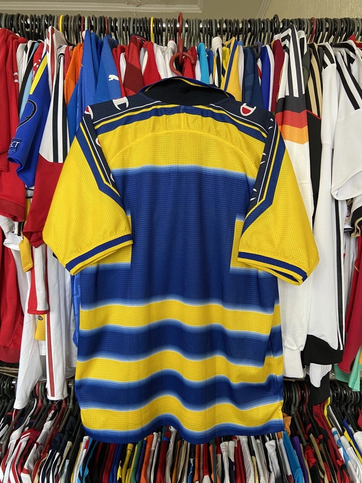 CAMISETA DE FUTBOL LOCAL PARMA 1999 2000 CAMPEÓN talla L HOMBRE Foto 2 de 4