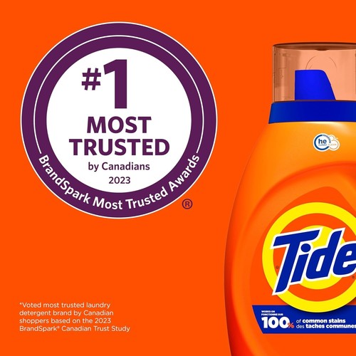 Tide Liquid Laundry Detergent, Original, 64 loads, 84 fl oz - Picture 5 of 7