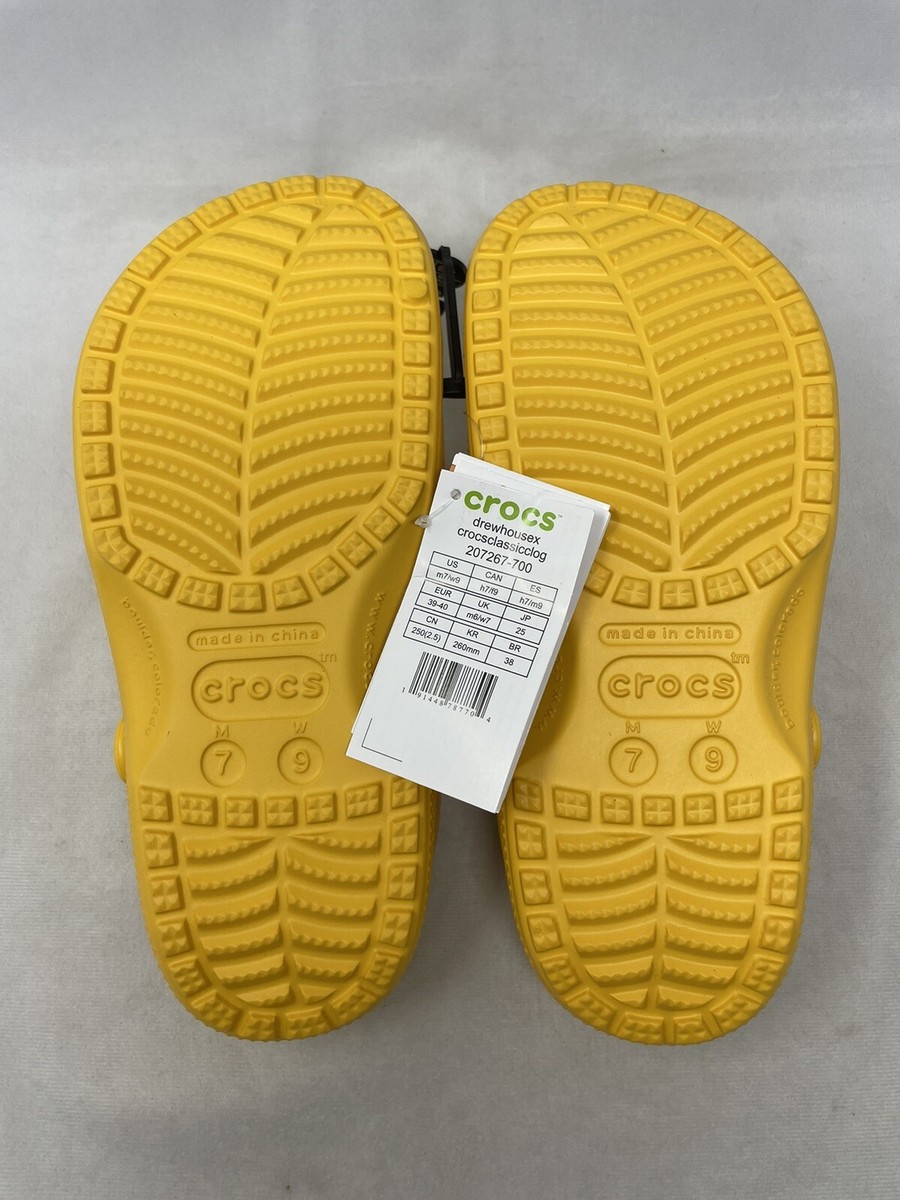 Brand New Justin Bieber Drew House X Crocs Classic Clog 207267-700