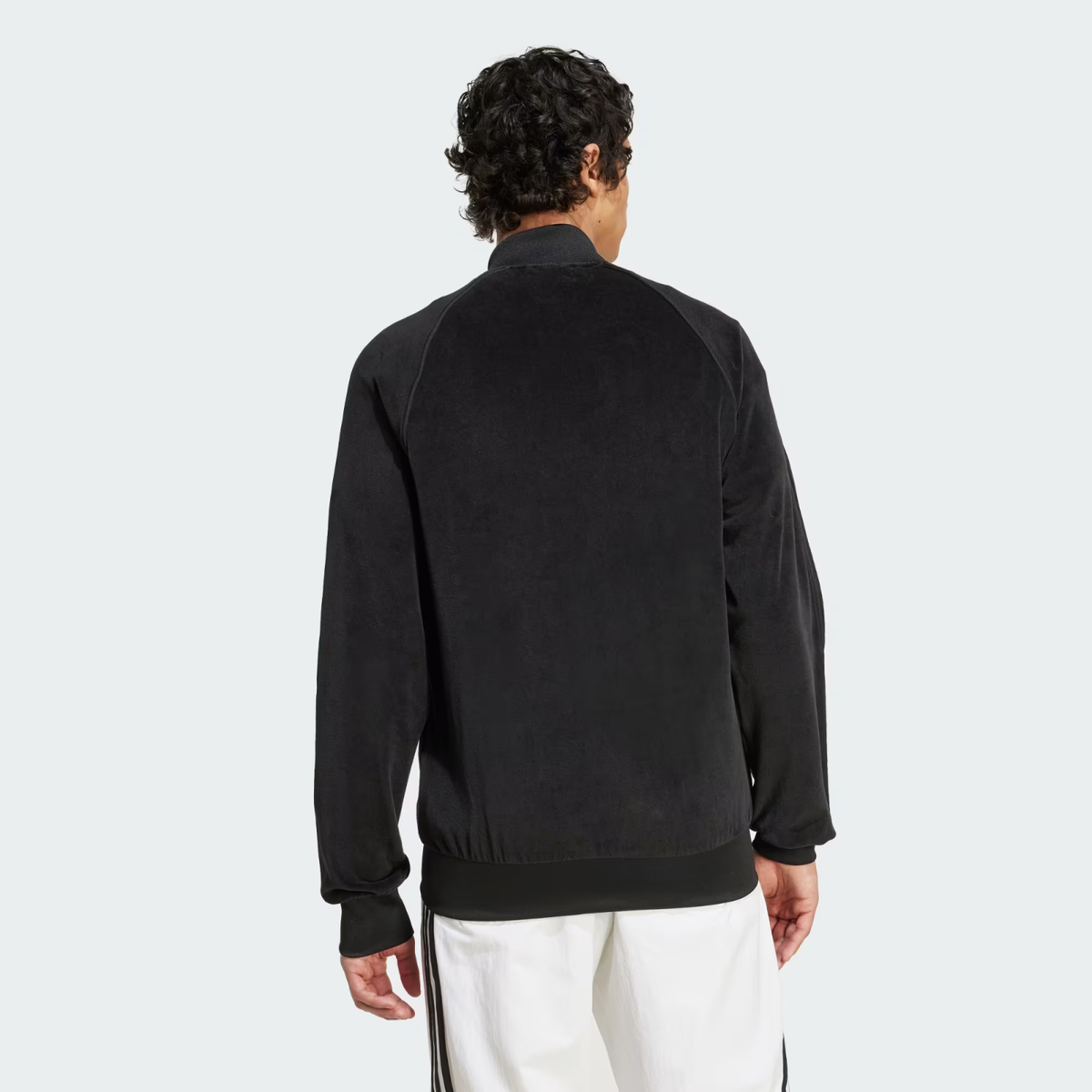 adidas Originals Men's Super Star SST Adicolor Plush Velour Track