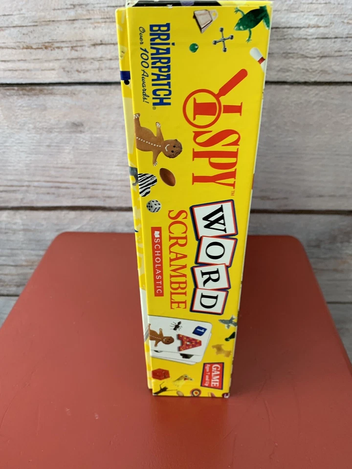 I Spy Word Scramble Briarpatch SCHOLASTIC Game Ages 7+ EUC (COMPLETE) - Image 4 of 4