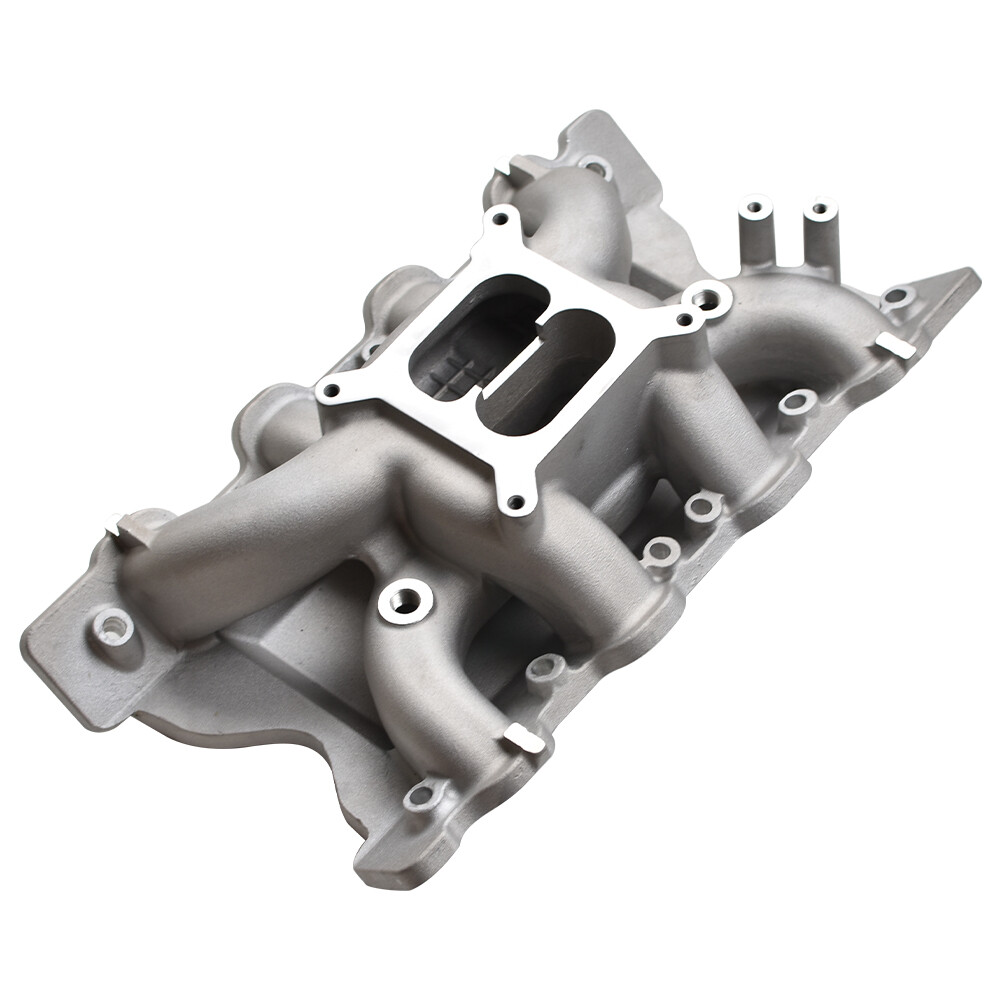 4BBL Square Bore Carb Intake Manifold Ford 351C Small-Block V8