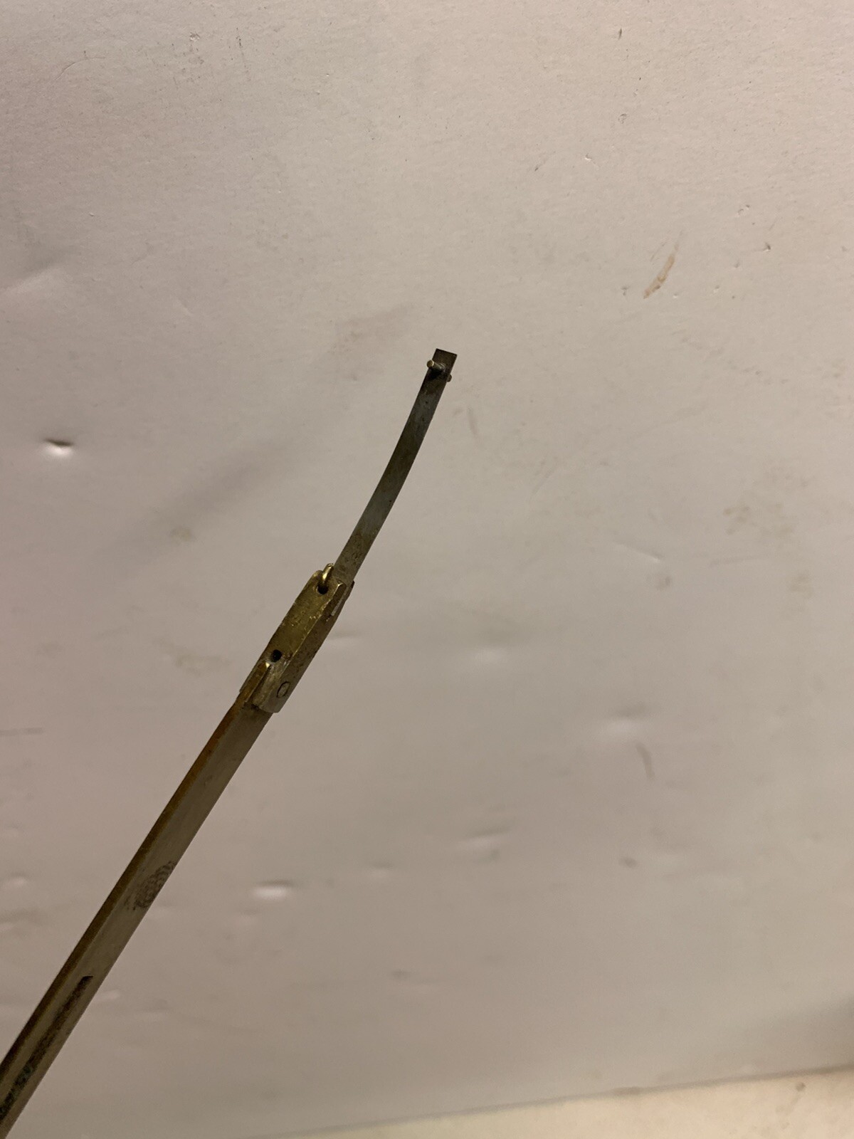 Antique/Vintage Clock Pendulum Suspension Spring Rod eBay