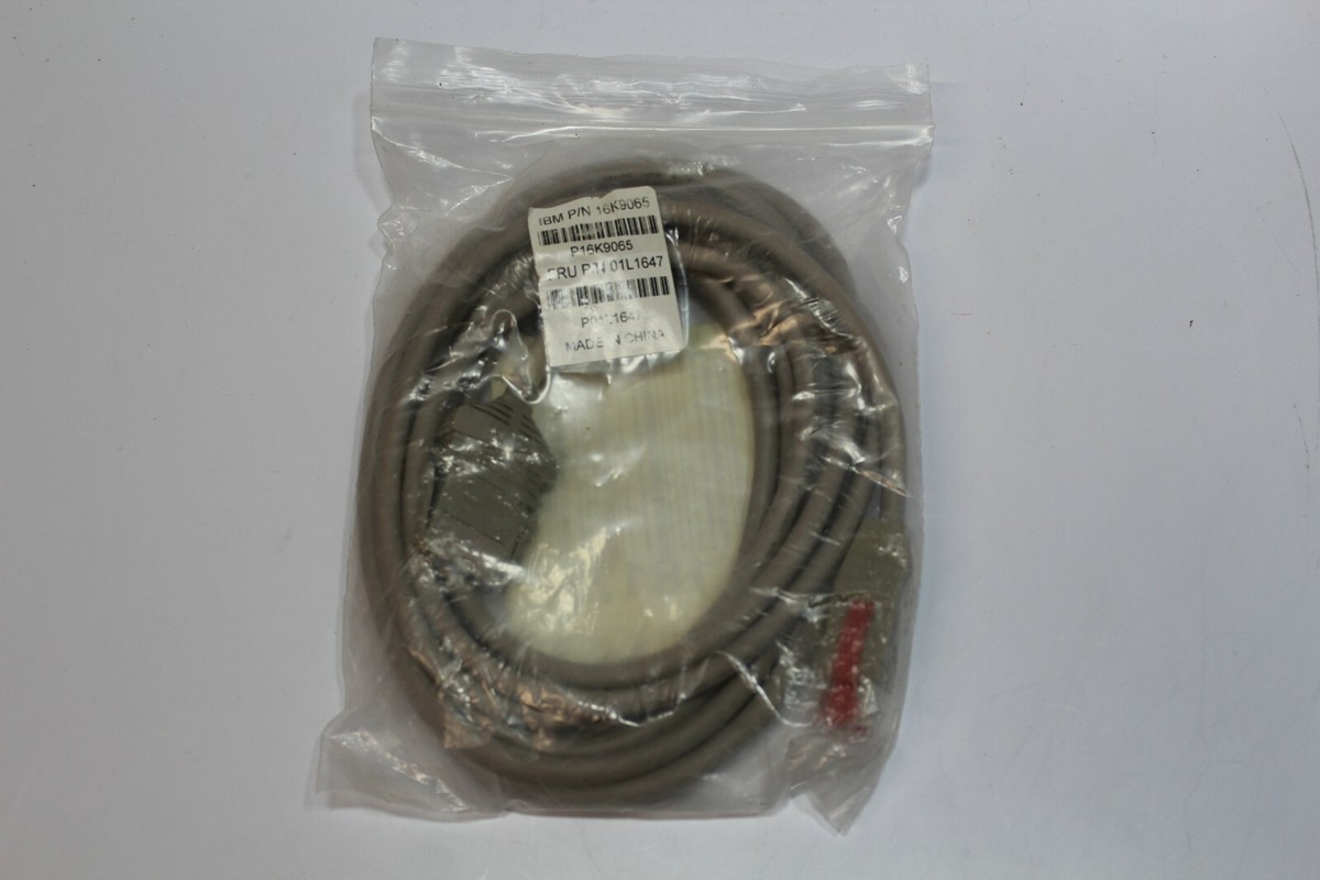 IBM 3.8m Powered Printer Cable 16K9065 01L1647 - Used - As Is  