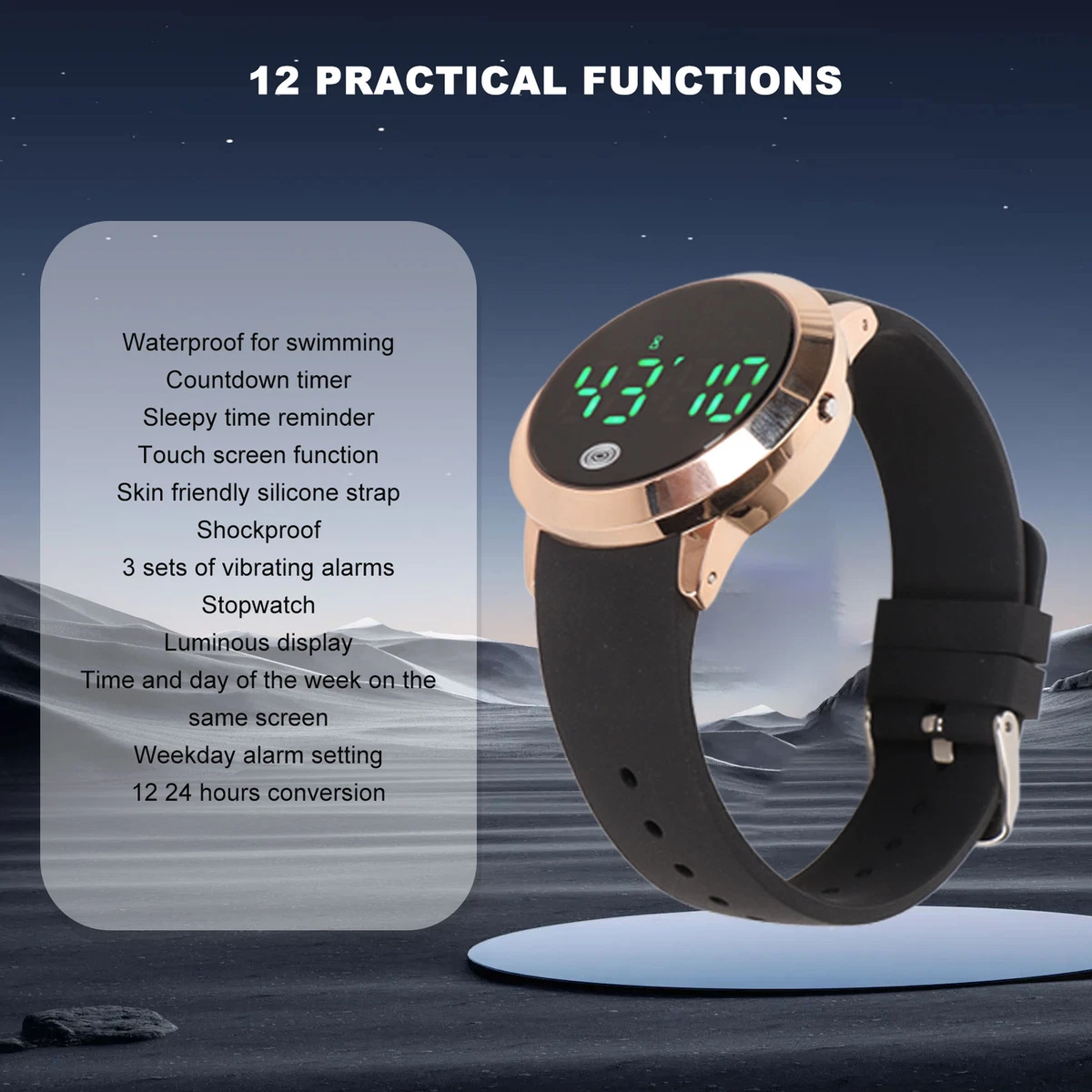 Stylish waterproof watches outlet