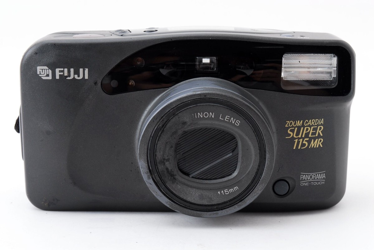 フィルムカメラ FUJI ZOOM CARDIA SUPER 115 F0605-16e p Near Mint/Film Tested] Fuji Zoom CARDIA Super 115 35mm Film