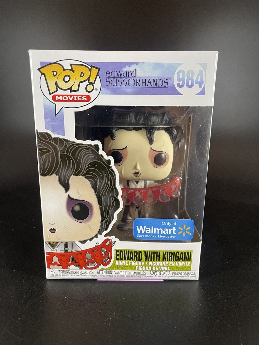 Funko Pop Movies: Edward Scissorhands with Kirigami Walmart