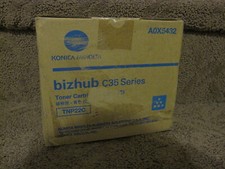 Konica Minolta TNP22C Cyan Toner Cartridge OEM Genuine A0X5432