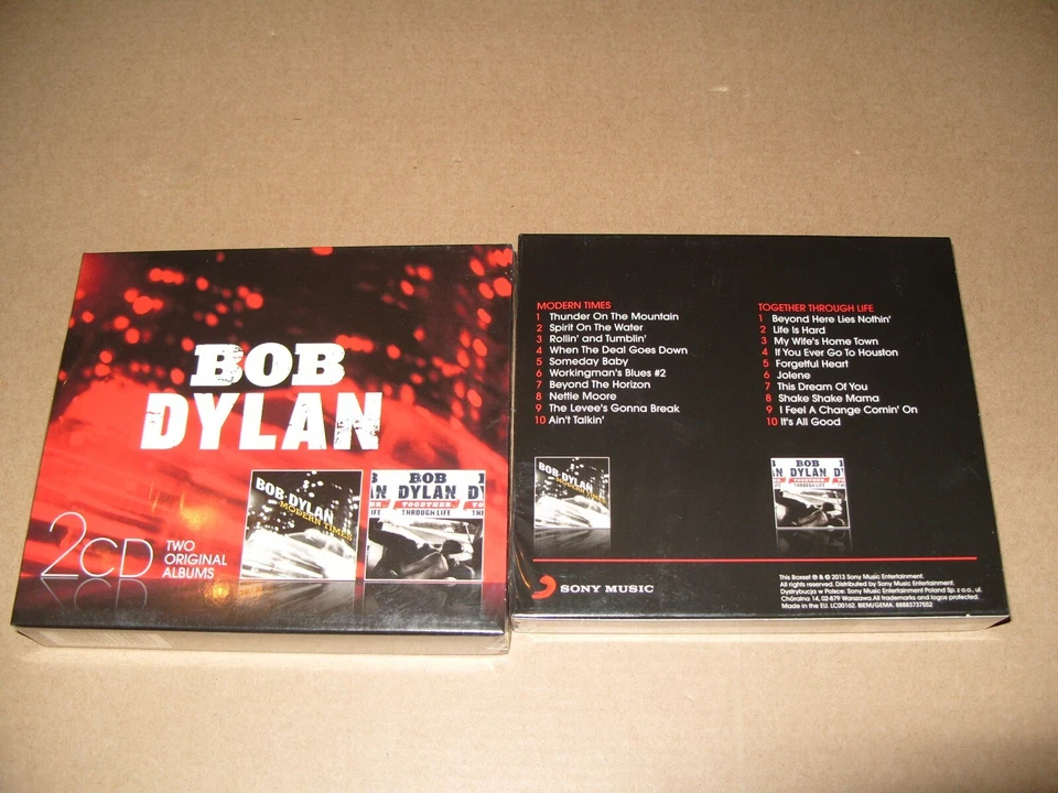 Bob Dylan Modern Times/Together..2 cd Slip Case Set 2013 New & Sealed   - Image 2 of 3