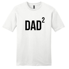 Custom Dad x 2 T-Shirt - Unisex Dad's Father's Day Gift Idea Men's Shirts