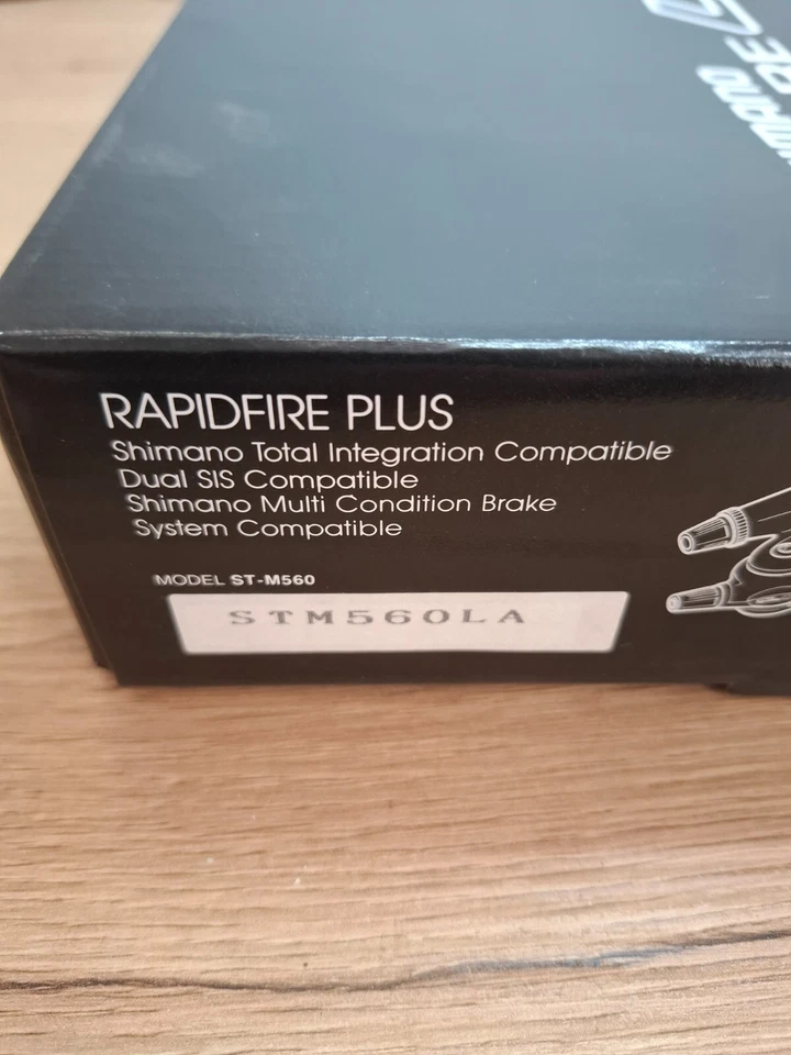 Retro Bicycle Parts NIB NOS Shimano Deore LX ST-M560 Brake Shifter Lever - 3-S. - Image 2 of 4