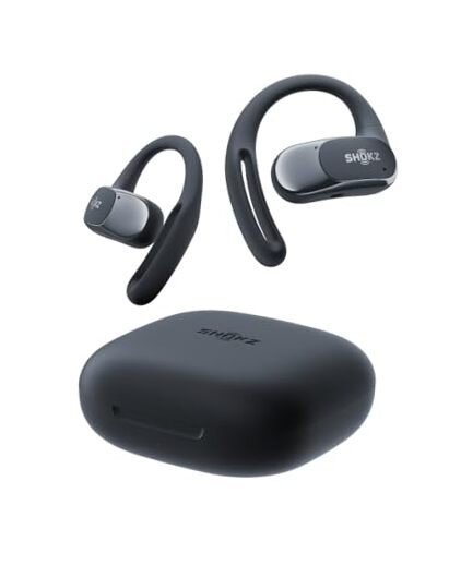 OpenFit Air - Open-Ear Headphones, True Wireless Earbuds, Water Black