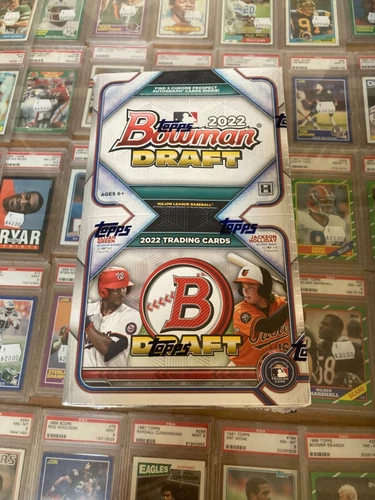 2022 Bowman Draft Baseball Factory Sealed Super Jumbo Hobby Box Brooks Lee RC