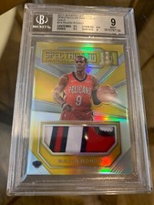RAJON RONDO 17-18 SPECTRA GOLD PRIZM SPECTACULAR SWATCHES PATCH 
