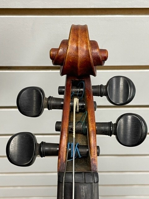 J.F. Lott Maker London Violin W/ Golden Strad Bow 4/4 Size