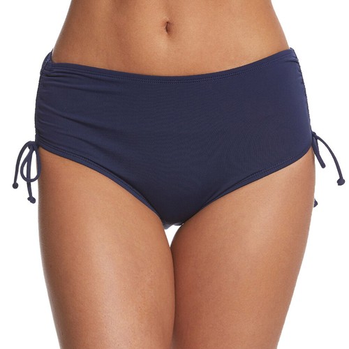 High Waisted Bikini Bottoms Women Swim Briefs Beach Shorts Drawstring Swimwear - Picture 18 of 18