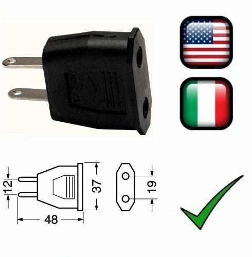 Rosi - Spina Riduzione Con Adattatore Schuko 16 A Bianco - Foto 4