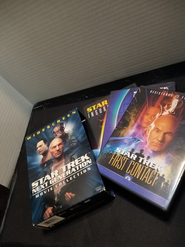 Star Trek: The Next Generation - Collection de films grand écran DVD, 1999, 3 disques