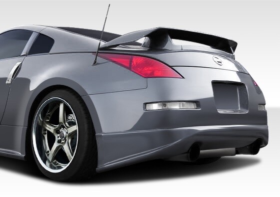 Duraflex J-Spec 2 Rear Lip Under Spoiler Air Dam for 2003-2008