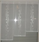 Heimtexland ® Scheibengardine Margarite Gelb Set 3-tlg